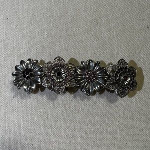 Purple Rhinestone Elastic Bracelet